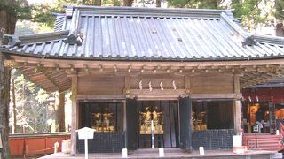 日光山内で現存する最古の建築物