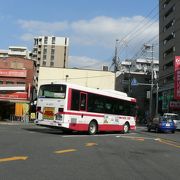 京阪バスのターミナルにもなっている大和田駅（おおわだえき）