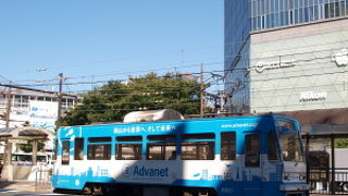 かわいい路面電車