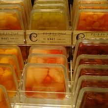 おすすめフルーツゼリーです。