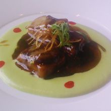 揚げ豆腐と　シイタケ