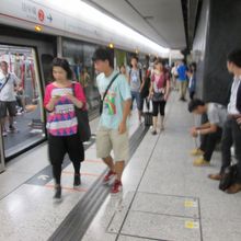 地下鉄 (MTR)、 尖沙咀駅
