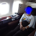 マイレージでファーストに乗りました！