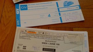 ウィーン市内交通券付き周遊券