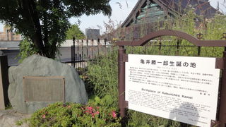 東本願寺の裏手