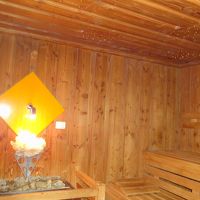 本館のスパ内のサウナ