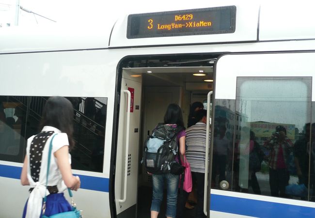 高鉄（中国の新幹線）でアモイへGO