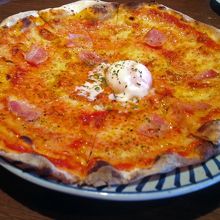 ベーコン･玉子･黒コショウ