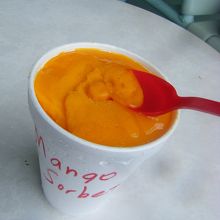 これはマンゴーソルベ