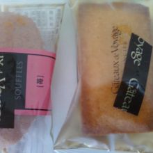 いちごスフレとフィナンシエ。