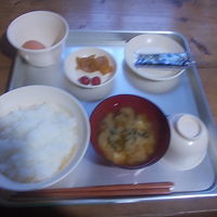 朝食（１０００円）はこんな感じです