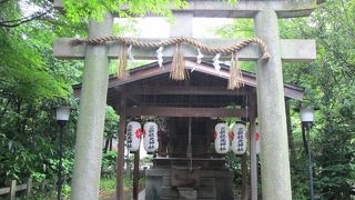 宗像神社境内にある京都観光の神