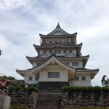 シンボル的な天守