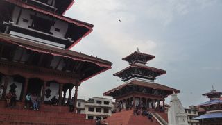 カトマンズの中心広場