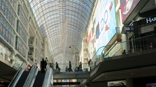 ダウンタウンで一番大きなモール