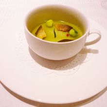 きゅうりのスープ　さわやか