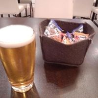 ハッピーアワーのサービスビール