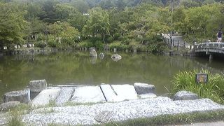 ゆっくり散歩できる公園