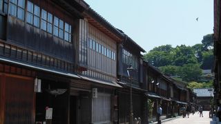 レトロな街並み