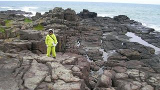 “千畳岩”と言うのはちよっと大げさかな？