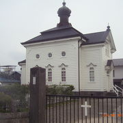 ロシア正教会の建物です。