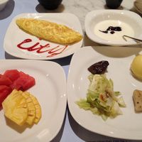 ビュフェの朝ごはん