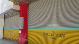 閉店した銀座松坂屋の姿