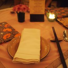 メニューもかわいいです