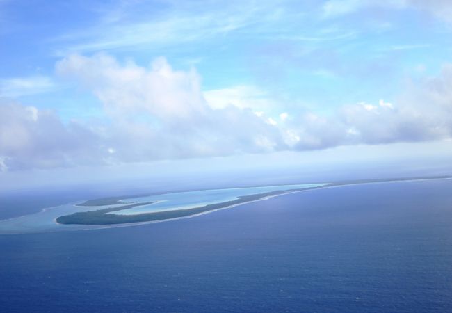 ハネムーンでハート型の島を見てきました♪