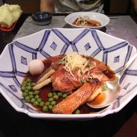 金目鯛の煮付け。味付けおいしくて完食！