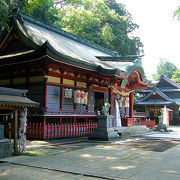 境内からの眺めが良い神社