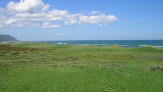 長さ約10km、最大巾200mの海岸