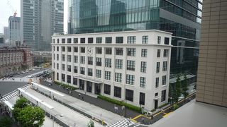 6階からの東京駅眺めがいいです