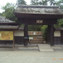 入口の様子です。