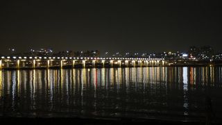 冬季にはウォーターショーはありません