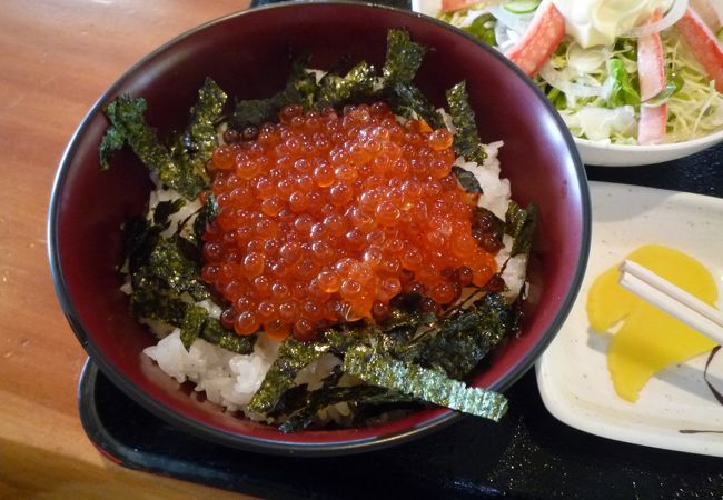 いくら丼の拡大