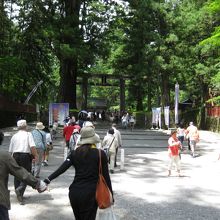 日光東照宮に着きました！良い天気です☆
