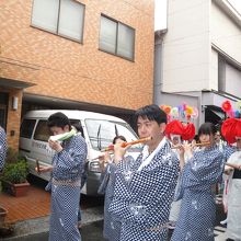 水止舞（厳正寺）　大森町駅から徒歩７分