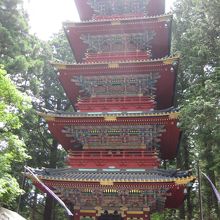 日光東照宮の五重塔