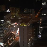 ＪＲタワーからホテルの外観を撮影しました