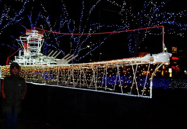 呉らしいイルミネーション