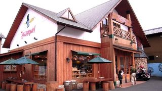 とてもかわいらしいパン屋さん　