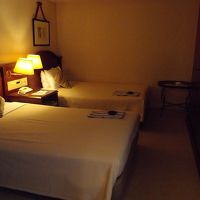 寝具は羽毛の代わりに毛布にしてもらいました。