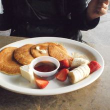 パンケーキ（食べかけです…）