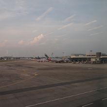 シドニー空港で