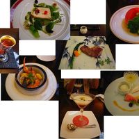 メインが2つという夕食