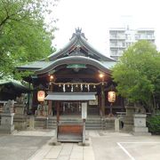 小さいが由緒ある神社