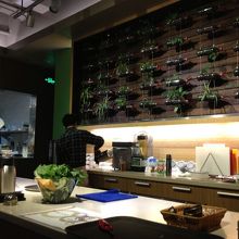 オシャレな店内