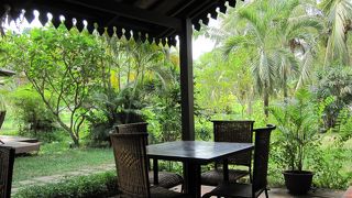 気持ち良い風を感じながらのランチ