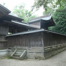 本殿側を撮ってみました